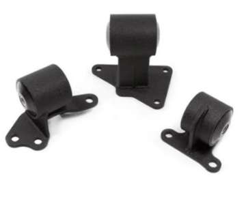 Picture of Innovative 90-93 Accord F-Series Black Steel Mounts 75A Bushings Auto Trans