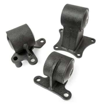 Picture of Innovative 90-93 Accord F-Series Black Steel Mounts 75A Bushings