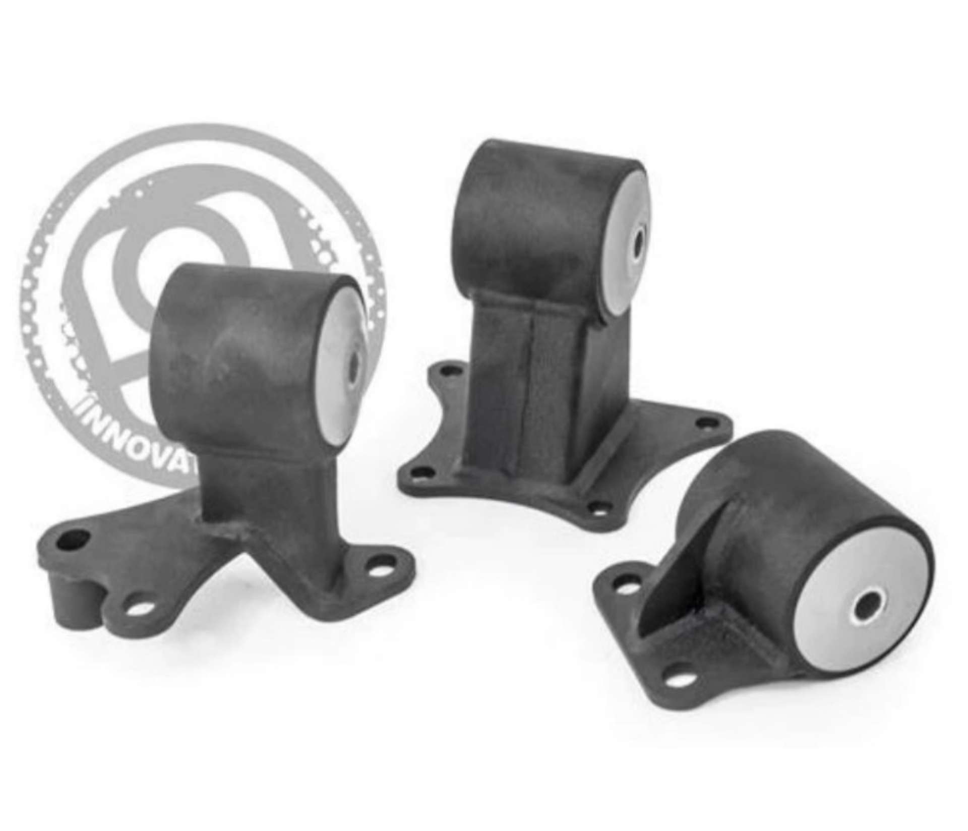 Picture of Innovative 94-97 Accord H-F Series Black Steel Mounts 75A Bushings Auto to Manual