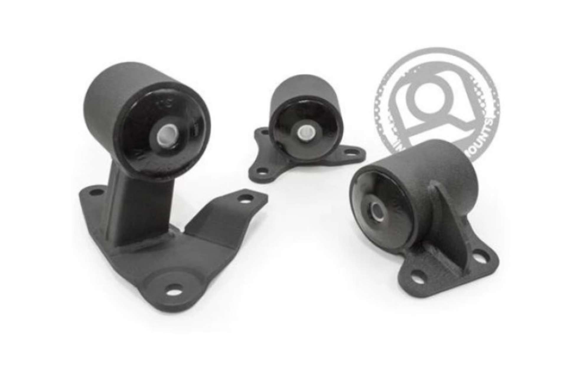 Picture of Innovative 94-97 Accord F-Series Black Steel Mounts 75A Bushings Auto to Manual