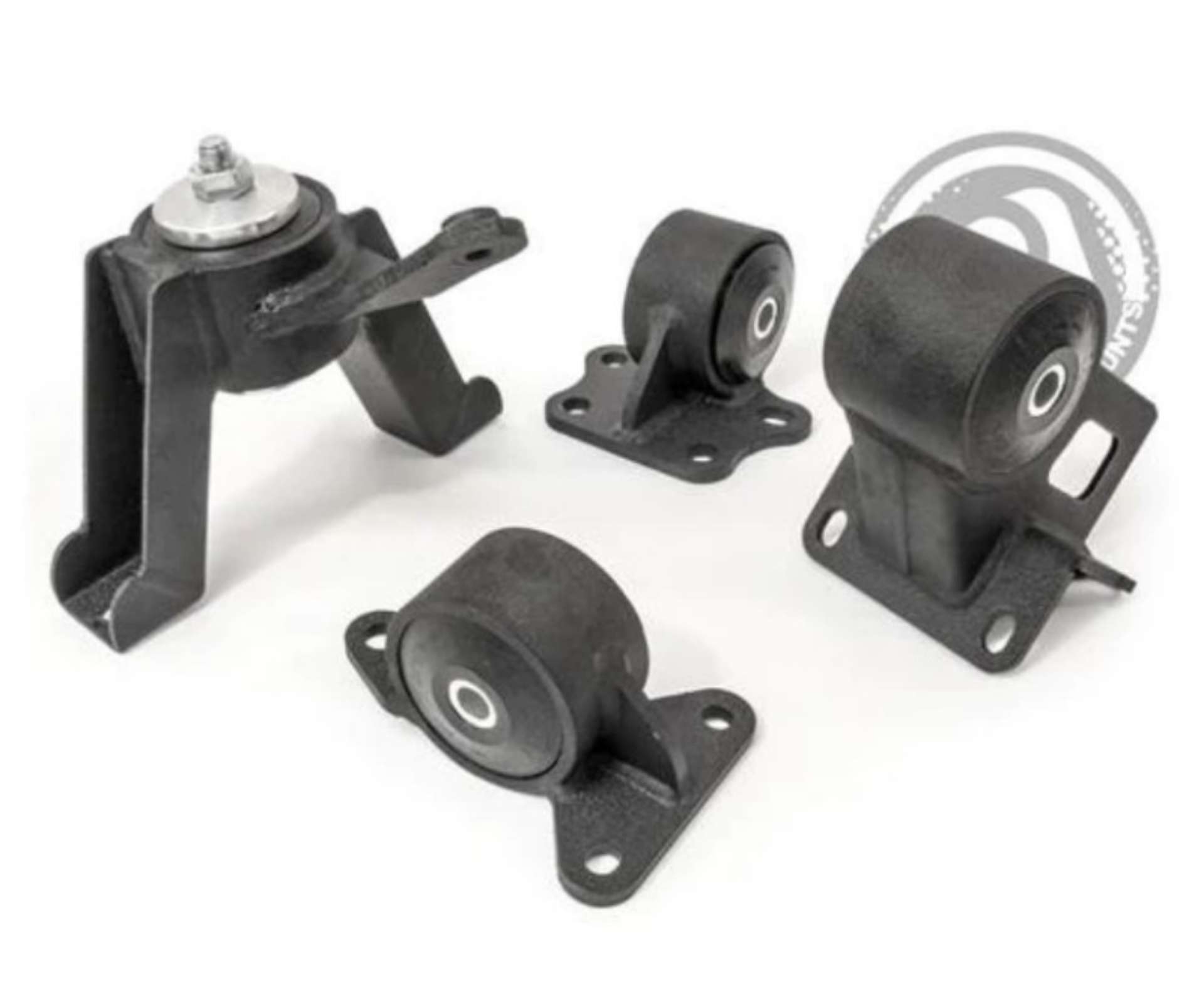 Picture of Innovative 00-05 Toyota MR2 Spyder 1ZZ Black Steel Mounts 75A Bushings