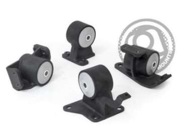 Picture of Innovative 90-99 Toyota MR2 5S-3S Black Steel Mounts 75A Bushings