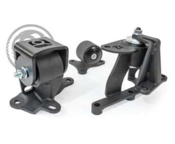 Picture of Innovative 88-91 Prelude H-Series Black Steel Mounts 85A Bushings