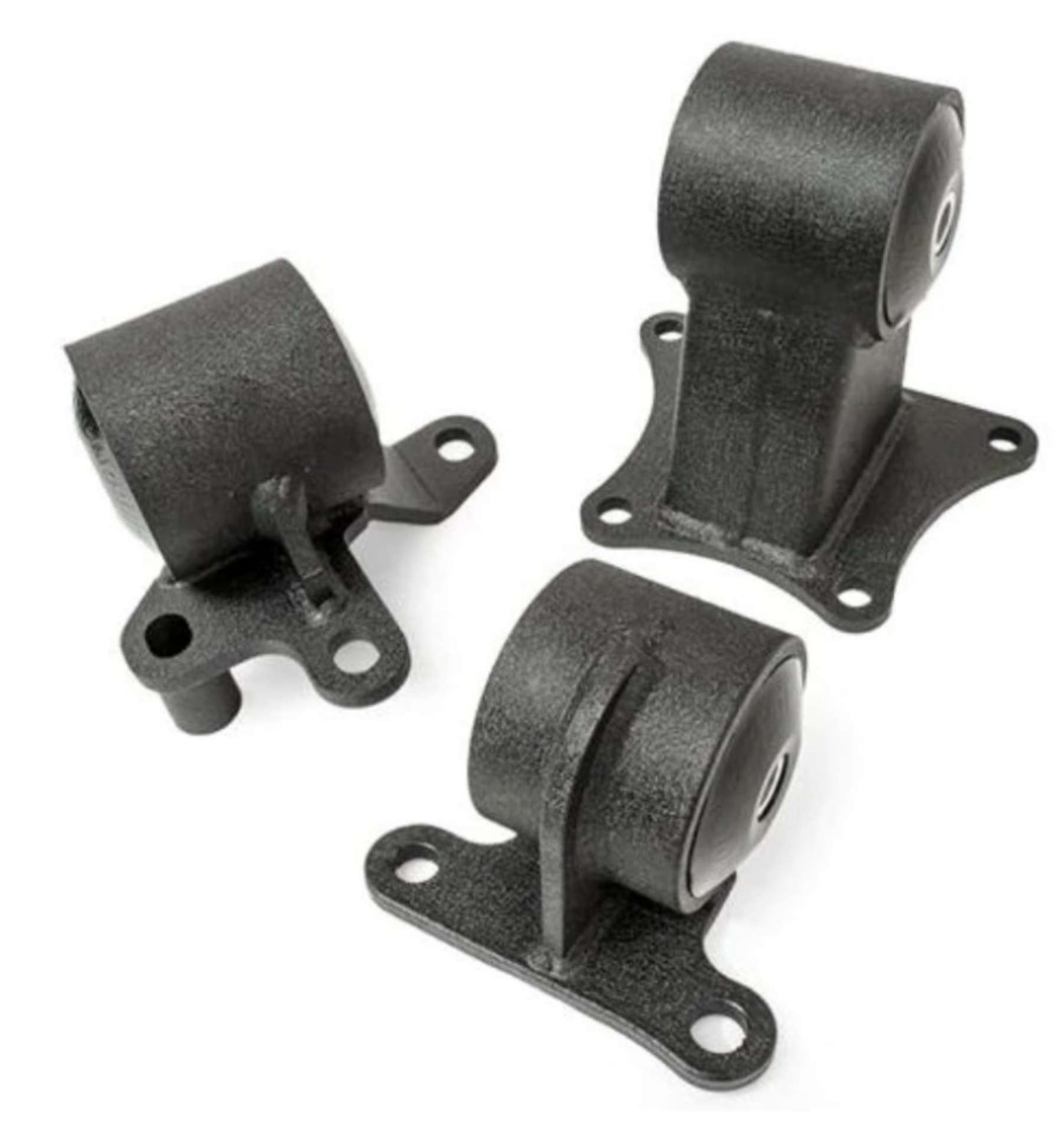 Picture of Innovative 90-93 Accord F-Series Black Steel Mounts 85A Bushings