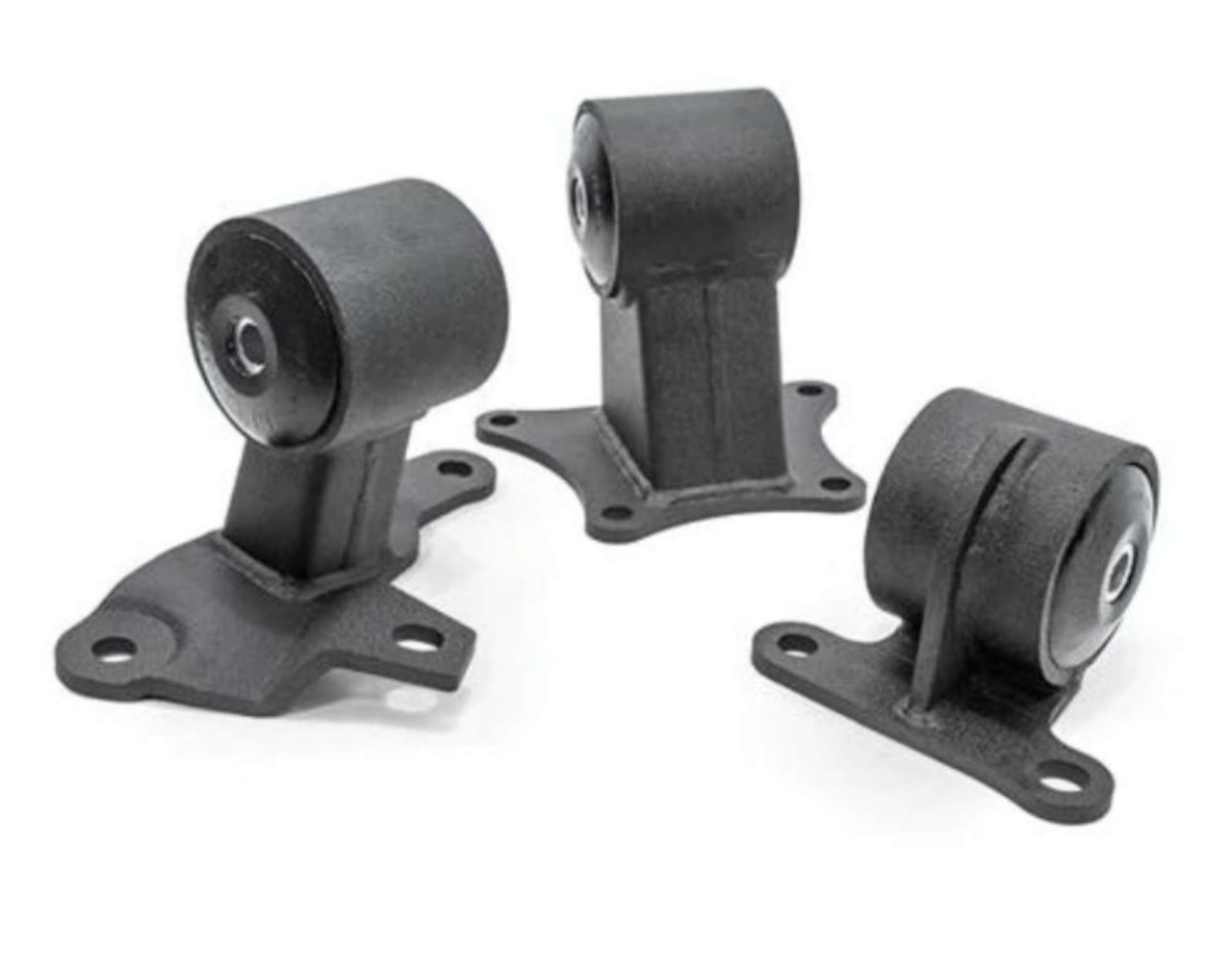 Picture of Innovative 90-93 Accord H-F Series Black Steel Mounts 85A Bushings Auto EX to Manual 94-01 Trans