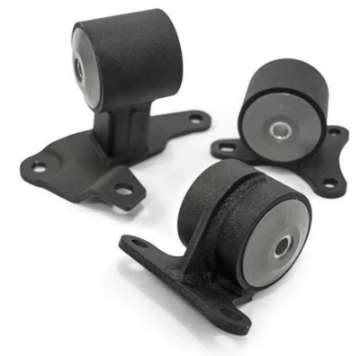 Picture of Innovative 90-93 Accord H-F Series Black Steel Mounts 85A Bushings Auto to Manual