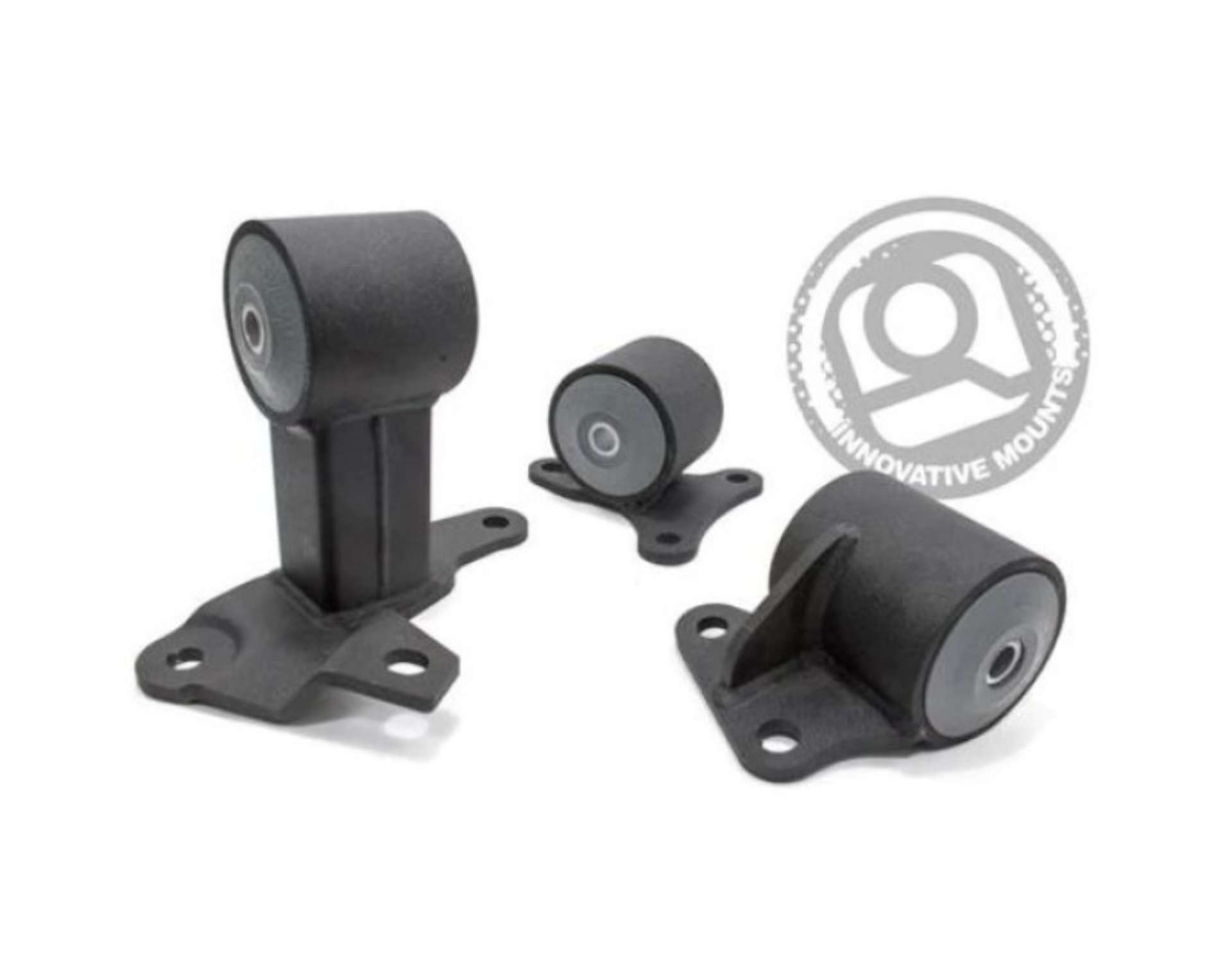 Picture of Innovative 94-97 Accord H-F Series Black Steel Mounts 85A Bushings