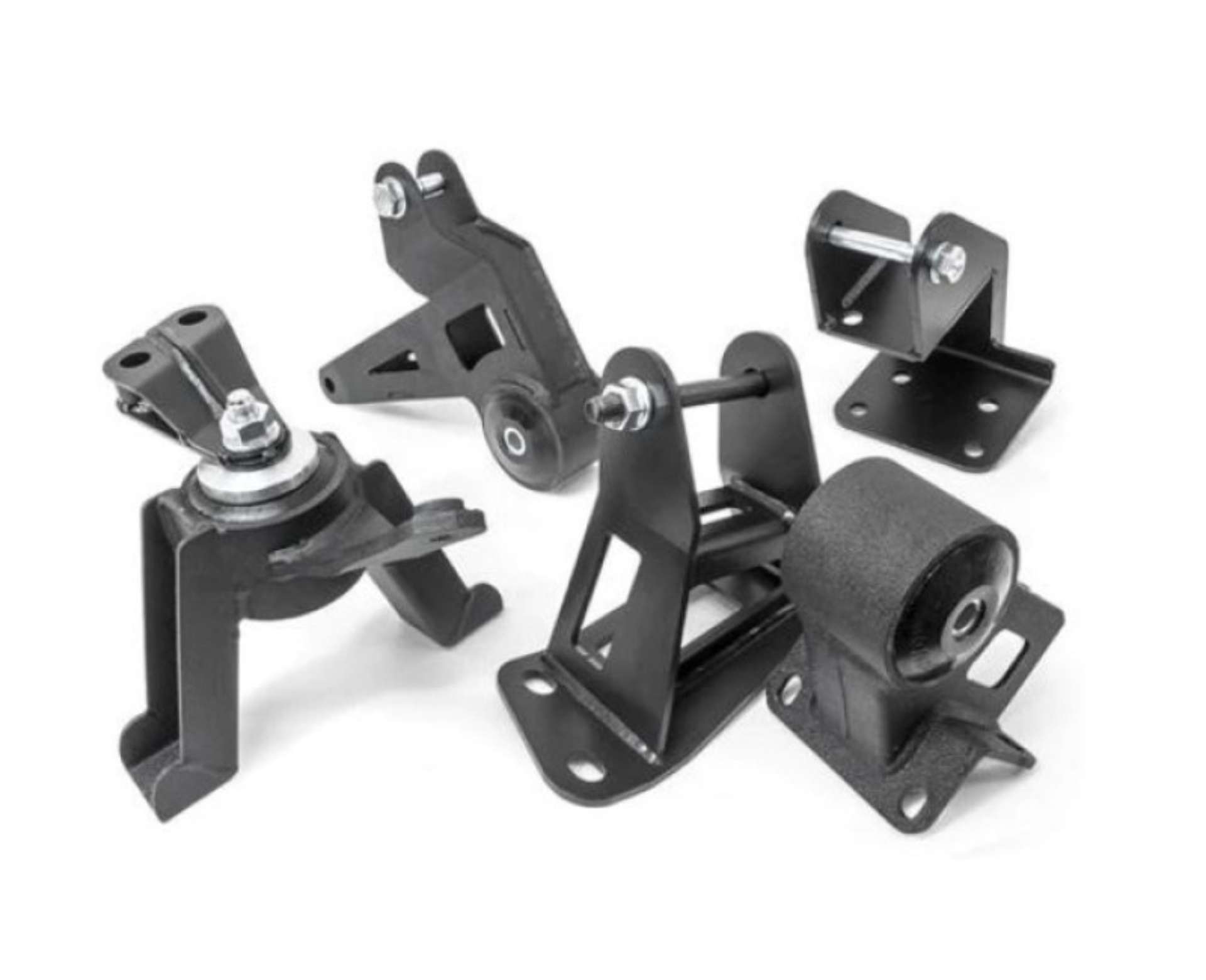 Picture of Innovative 00-05 Toyota MR2 Spyder K-Series Black Steel Mounts 85A Bushings