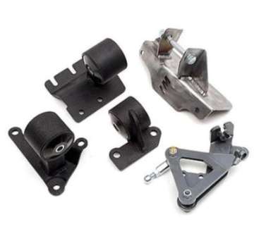 Picture of Innovative 88-91 Civic H-Series Black Steel Mounts 95A Bushings Manual Hydro Actuator