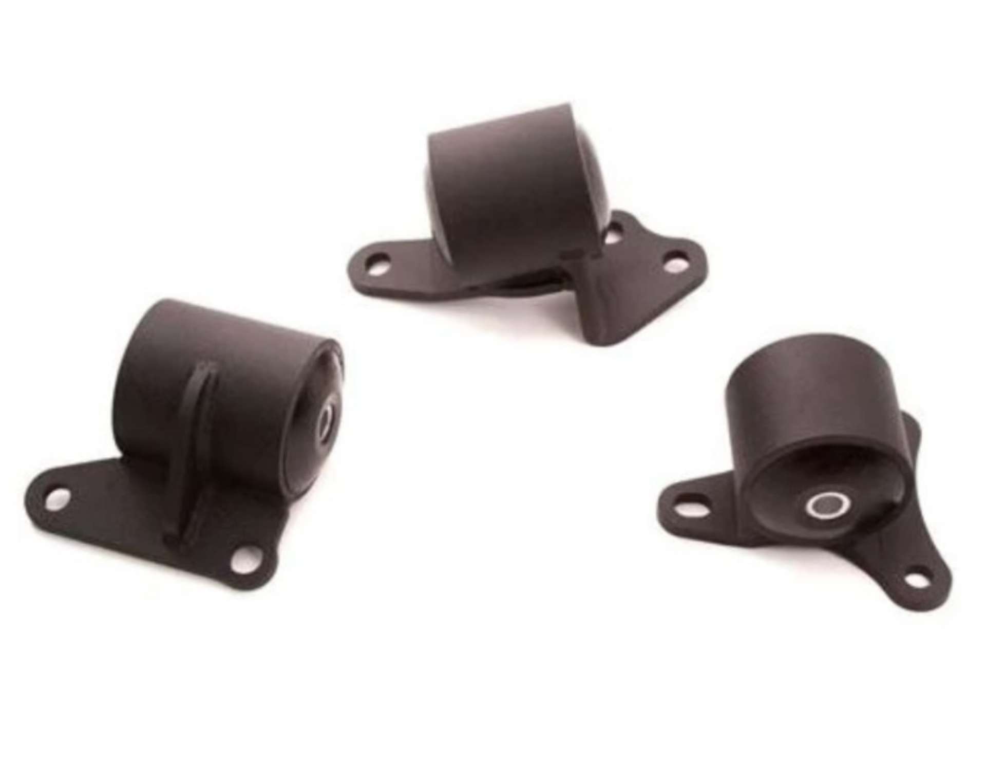 Picture of Innovative 92-96 Prelude F-Series-H-Series Black Steel Mounts 95A Bushings Auto Chassis-Trans