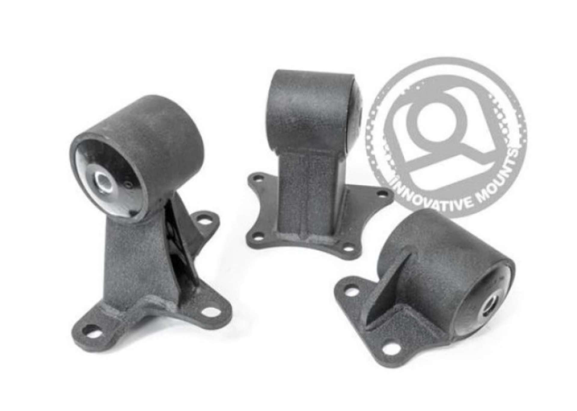 Picture of Innovative 94-97 Accord F-Series Black Steel Mounts 95A Bushings EX Chassis