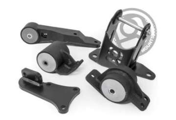 Picture of Innovative 00-07 Honda Insight K-Series Black Steel Mounts 95A Bushings K24 Engine and K20 Trans