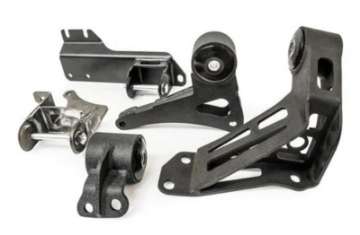 Picture of Innovative 90-93 Integra K-Series Black Steel Mounts 95A Bushings Not K24 Trans