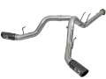 Picture of aFe Large Bore-HD 4in 409 Stainless Steel DPF-Back Exhaust w-Black Tip 2017 Ford Diesel V8 6-7L td