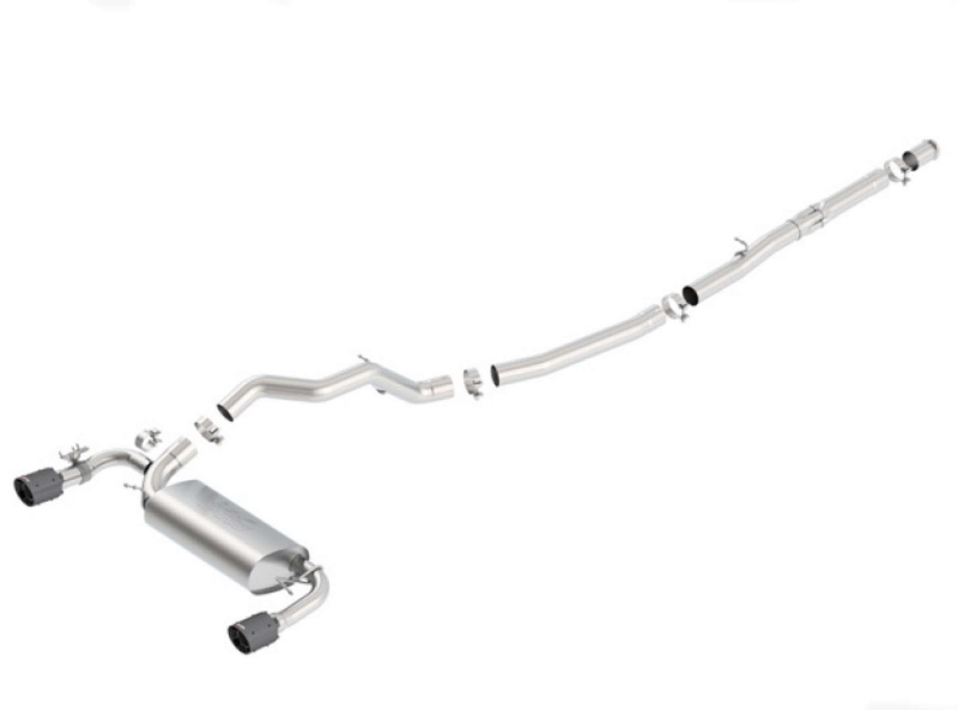 Picture of Borla 16-17 Focus RS Turbocharged 2-3L Single Split Exit ATAK Catback Exhaust