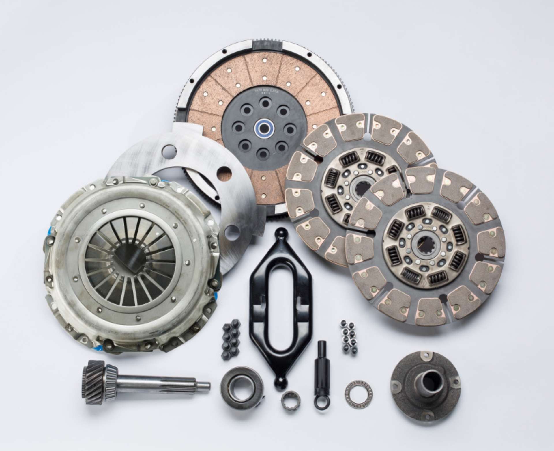 Picture of South Bend Clutch 94-04 Dodge NV4500 Super Street Dual Dampened Ceramic Disc Clutch Kit w- ISK 1-375