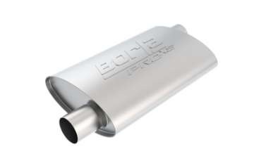 Picture of Borla Pro-XS 2-25in Tubing 14in x 4in x 9-5in Oval Offset-Offset Muffler