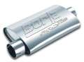 Picture of Borla Pro-XS 2in Tubing 14in x 4in x 9-5in Oval Notched Center-Offset Muffler