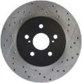 Picture of StopTech 04 Lexus RX330 SportStop Slotted & Drilled Left Rear Rotor