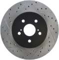 Picture of StopTech 04 Lexus RX330 SportStop Slotted & Drilled Right Rear Rotor