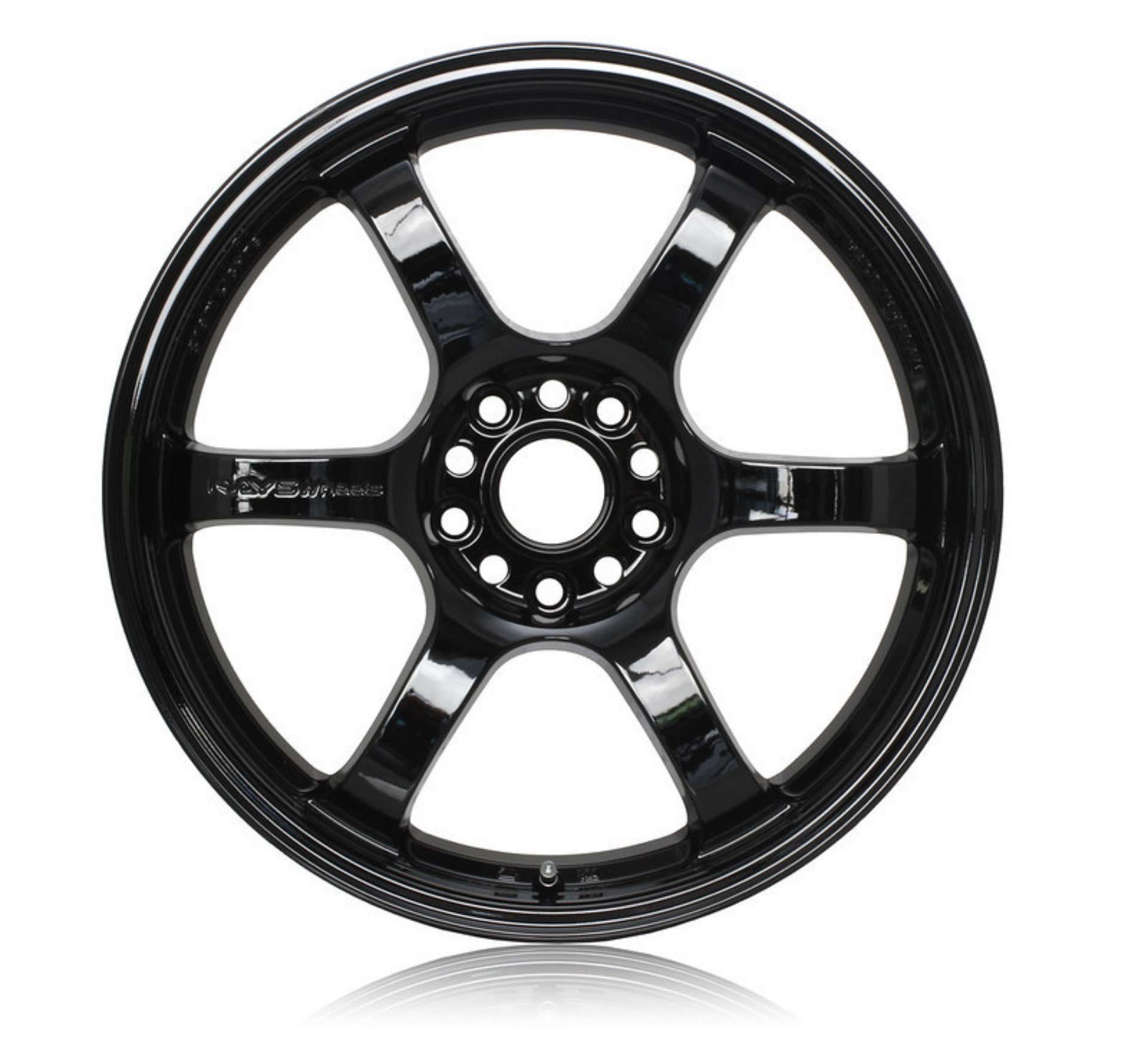 Picture of Gram Lights 57DR 17x9-0 +38 5-100 Glossy Black Wheel