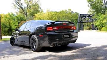 Picture of Corsa 11-14 Dodge Charger SXT 2-5in Sport Cat-Back Dual Rear Exit w- Twin 3-0in Black Tips