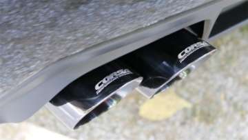 Picture of Corsa 11-14 Dodge Charger SXT 2-5in Sport Cat-Back Dual Rear Exit w- Twin 3-0in Black Tips