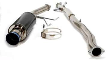 Picture of HKS  95-98 Eagle Talon TSE 2-0 Turbo AWD Carbon Ti Hi-Power Exhaust