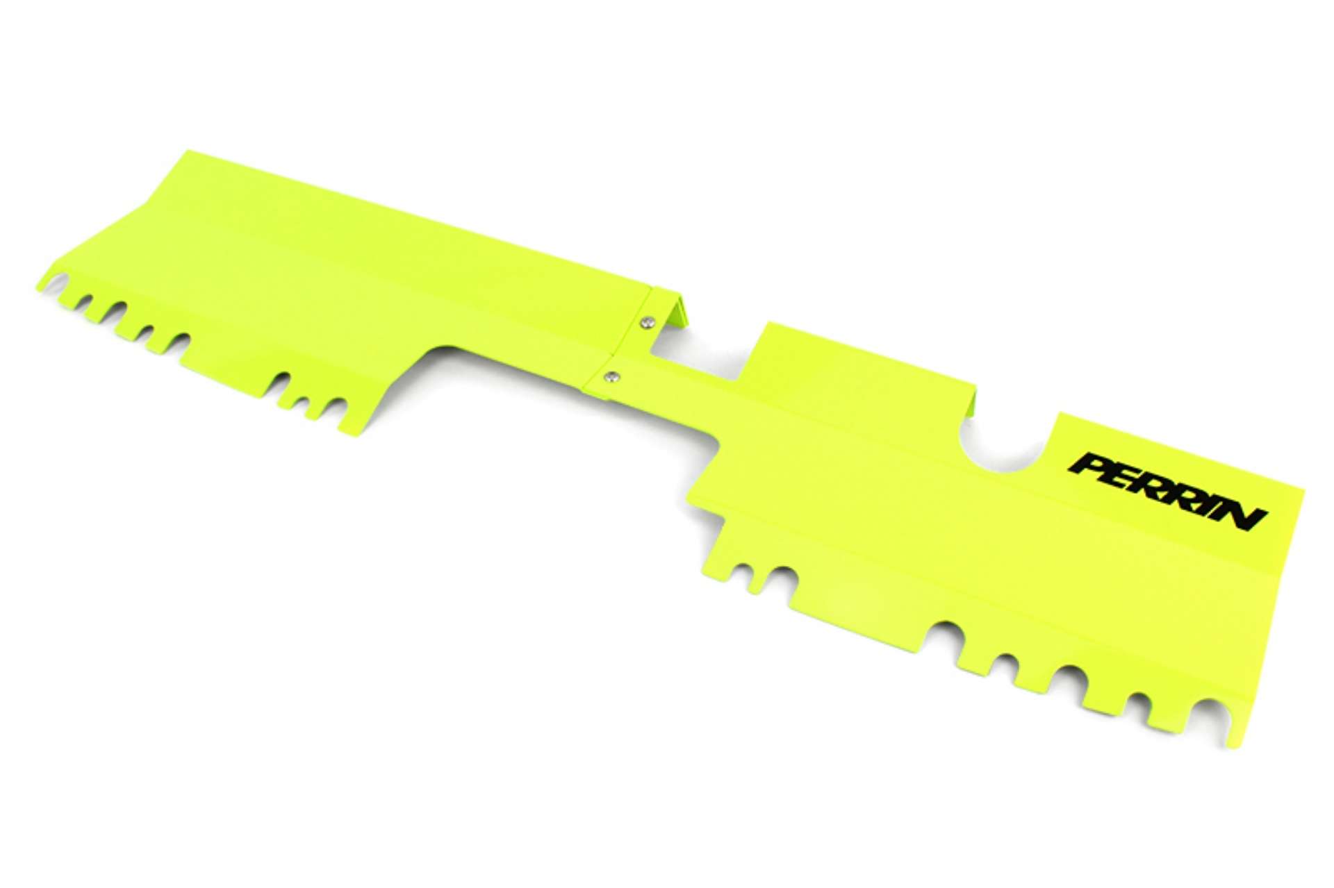 Picture of Perrin 15-21 WRX-STI Radiator Shroud With-Without OEM Intake Scoop - Neon Yellow