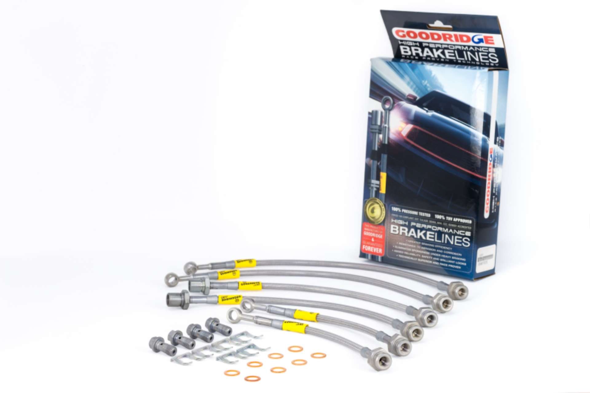 Picture of Goodridge 98-03 Camaro w- Traction Control Brake Lines