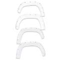 Picture of EGR 09+ Dodge Ram LD Sport Bolt-On Look Fender Flares - Set - Bright White