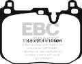 Picture of EBC 2015+ Mini Cooper John Cooper Works Yellowstuff Front Brake Pads