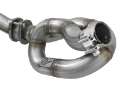 Picture of aFe POWER Twisted Steel Y-Pipe w- Loop Relocation Pipe 12-18 Jeep Wrangler JK V6 3-6L