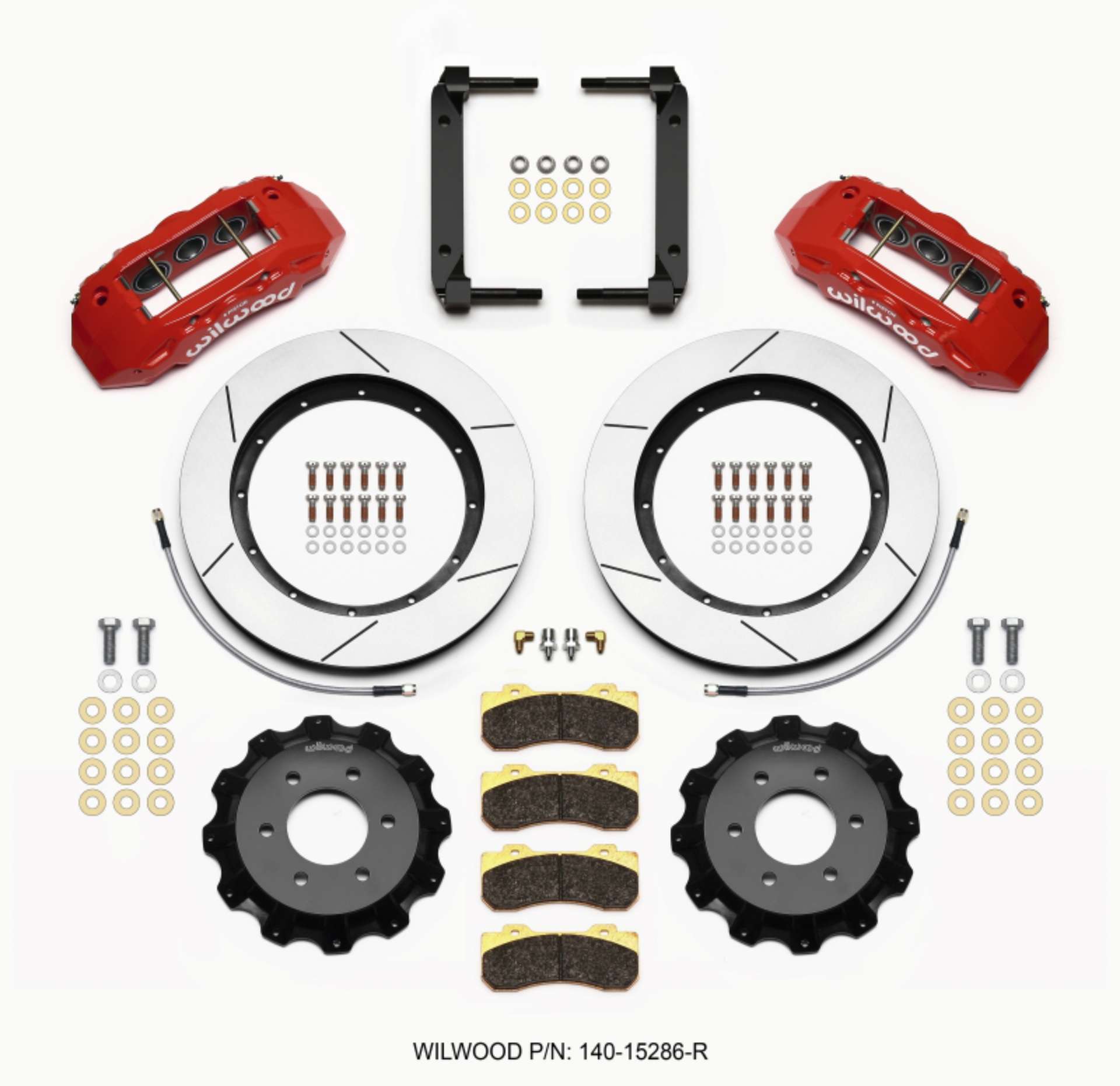 Picture of Wilwood TX6R Front Kit 15-50in Red 2004-08 Ford F150 - 4WD