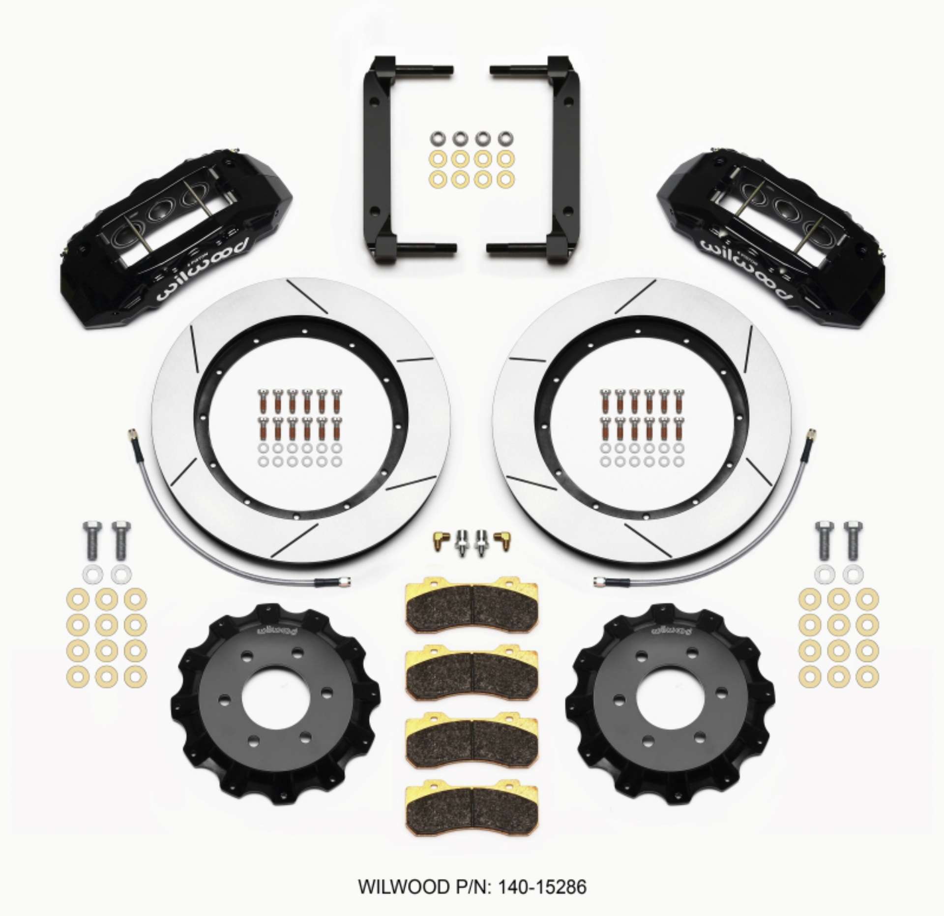 Picture of Wilwood TX6R Front Kit 15-50in Black 2004-08 Ford F150 - 4WD