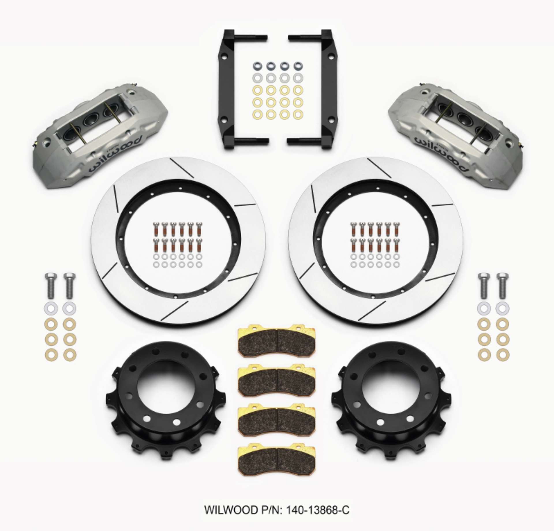 Picture of Wilwood TX6R Rear Kit 15-50in Clear Ano 2005-2012 Ford F250-F350 4WD