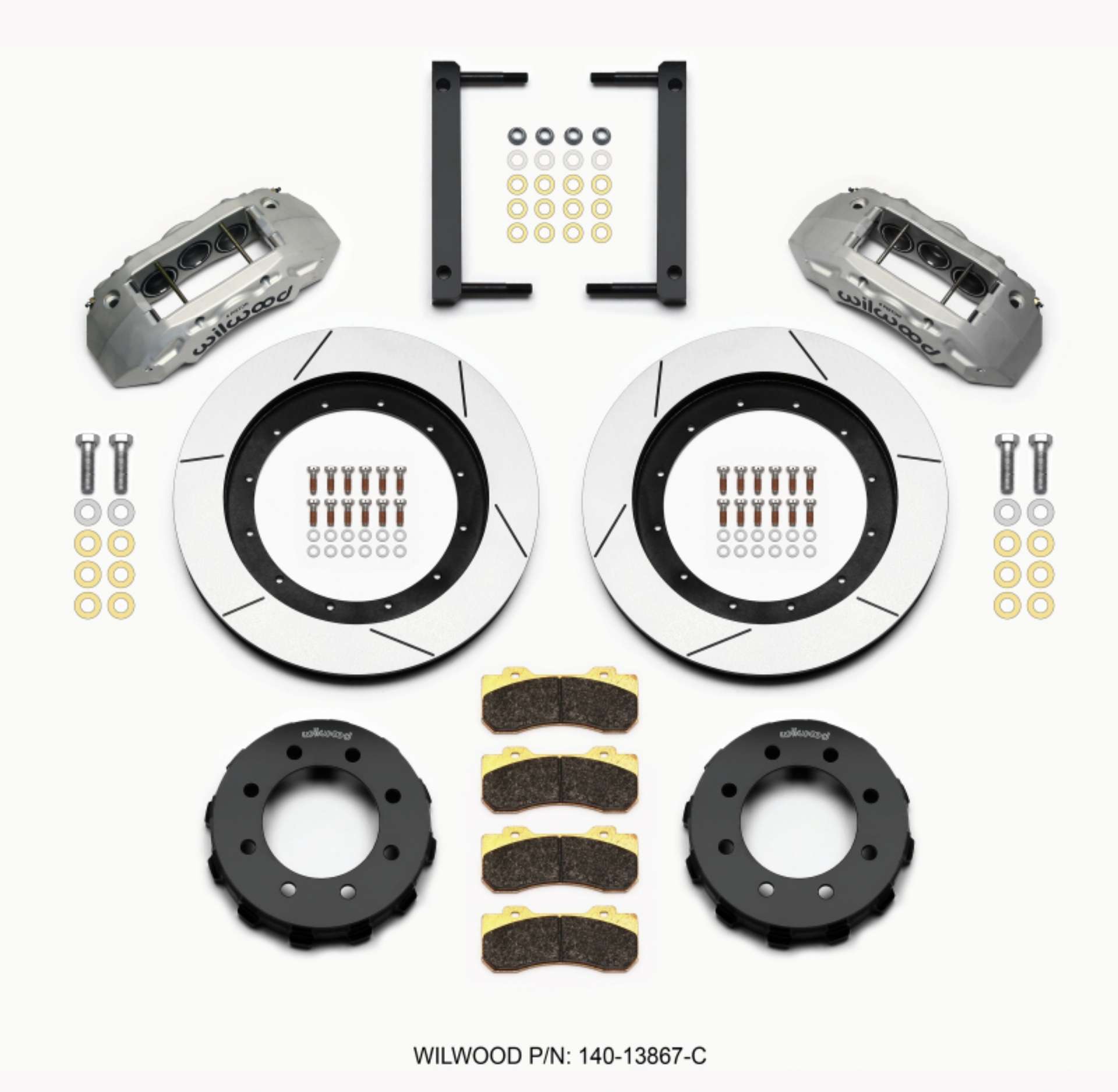 Picture of Wilwood TX6R Front Kit 16-00in Clear Ano 2005-2012 Ford F250-F350 4WD