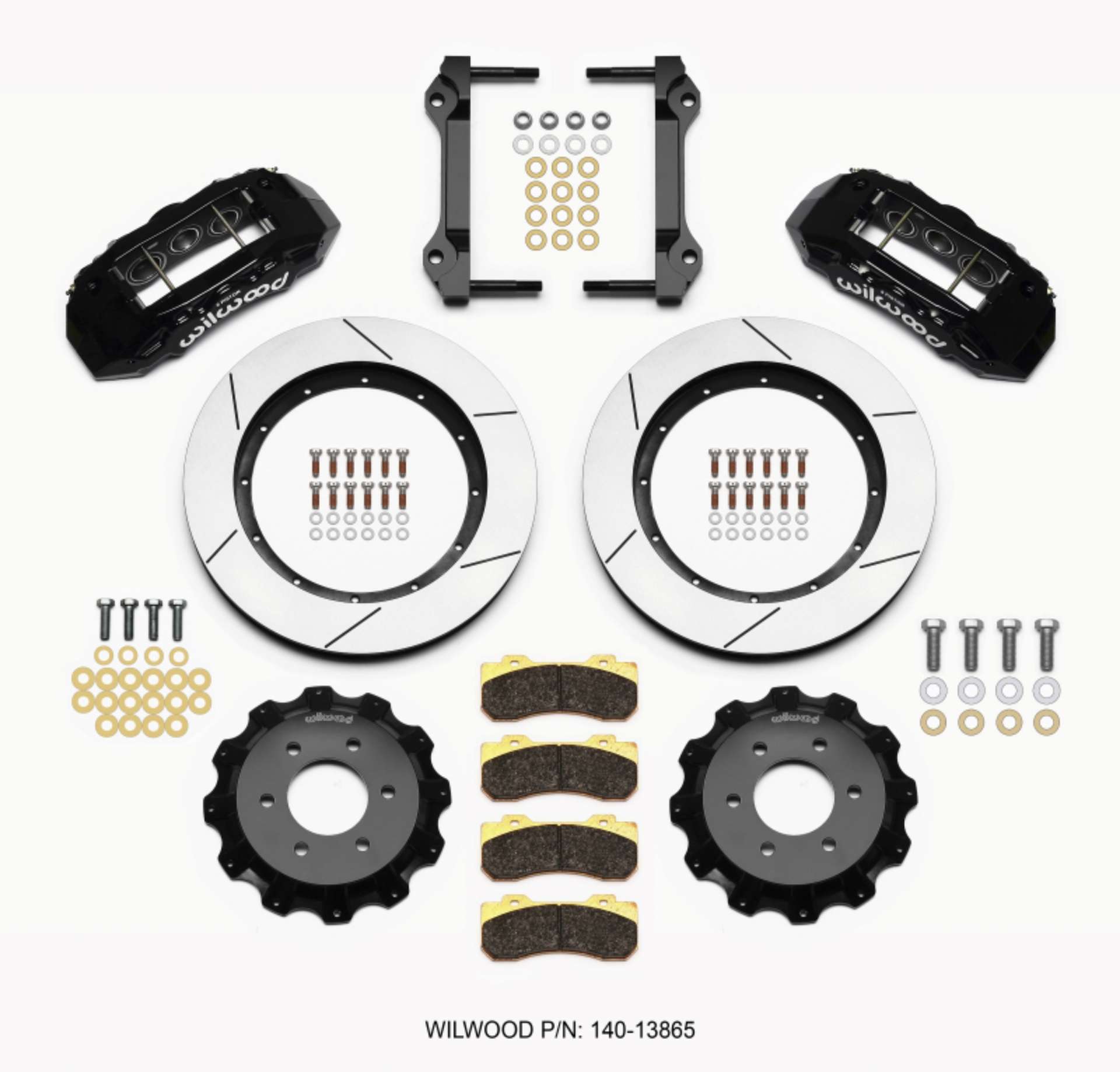 Picture of Wilwood TX6R Front Kit 15-50in Black 2010-Up Ford F150 6 lug