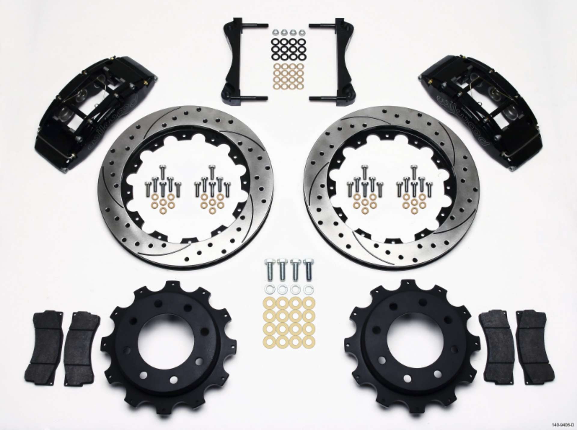 Picture of Wilwood TC6R Rear Kit 16-00in Drilled 1999-2010 GM Trk 2500 HD 4-84 Cntr