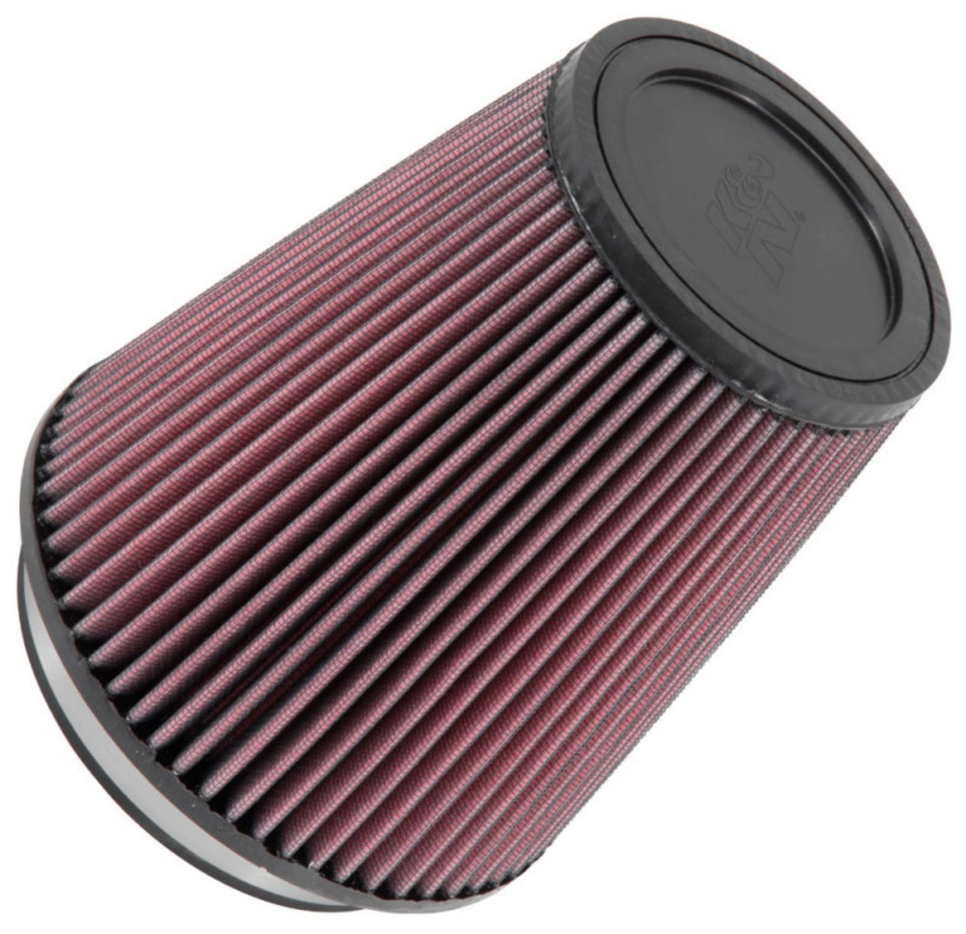 Picture of K&N Filter Universal Rubber Filter 5 inch Flange 6 1-2 inch Base 4 3-8 inch Top 7 inch Height