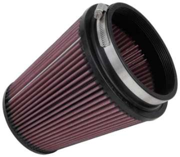 Picture of K&N Filter Universal Rubber Filter 5 inch Flange 6 1-2 inch Base 4 3-8 inch Top 7 inch Height