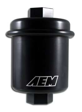 Picture of AEM 94-01 Acura Integra - 94-97 Honda Accord - 96-00 Civic - 97-01 Prelude Black Fuel Filter Kit