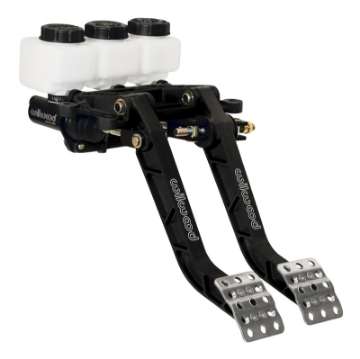 Picture of Wilwood Adjustable Dual Pedal - Brake - Clutch - Fwd- Swing Mount - 6-25:1