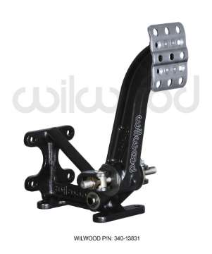 Picture of Wilwood Adjustable Brake Pedal - Dual MC - Floor Mount - 6:1