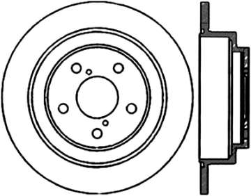 Picture of Stoptech 02-05 WRX Rear CRYO-STOP Rotor