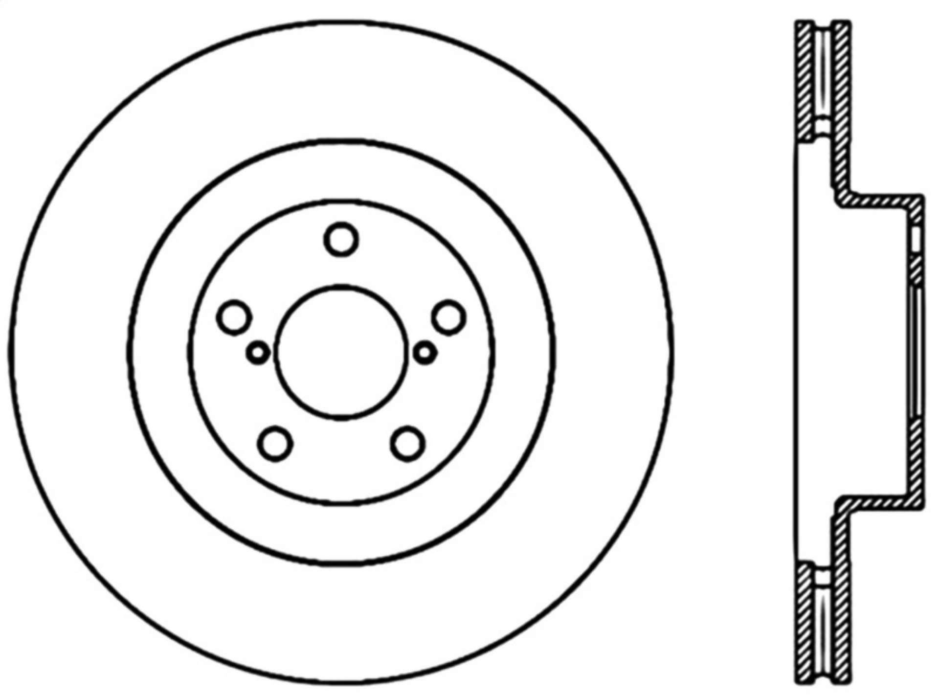 Picture of Stoptech 02-10 WRX Front CRYO-STOP Rotor