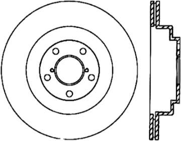 Picture of Stoptech 06-07 WRX - 05-08 LGT Rear CRYO-STOP Rotor