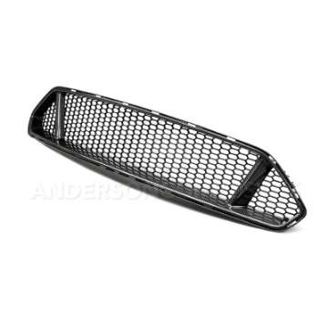 Picture of Anderson Composites 2018 Ford Mustang Type-GT Carbon Fiber Upper Grille