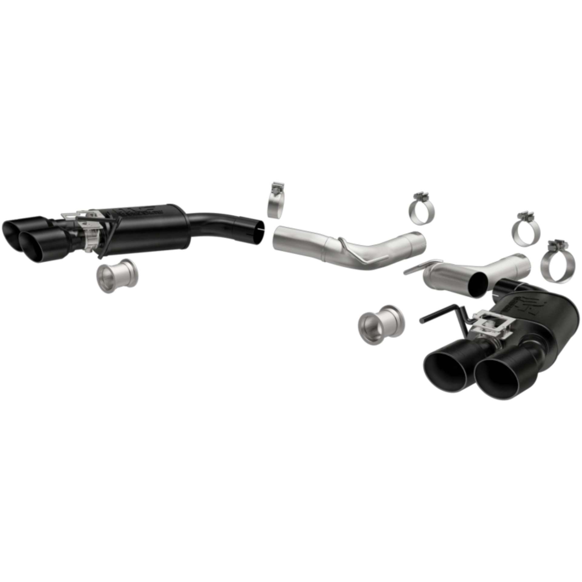 Picture of MagnaFlow SYS Competition Black A-B 2011 Ford Mustang 5-0L