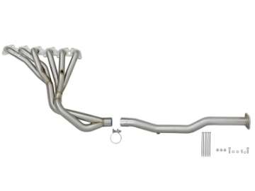 Picture of aFe Power Twisted Steel Long Tube Header & Connection Pipes 01-16 Nissan Patrol Y61 V8-4-8L